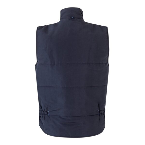 VL NERGAL. Padded vest, two-tone, multi-pocket (120g/m²), in polyester (100%)
