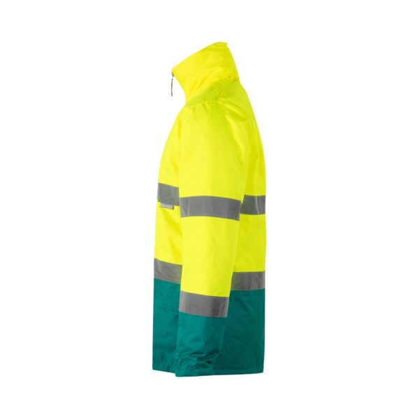 VL THEMIS LARGE. Two-tone parka (190g/m²), in polyester (100%), with PU coating