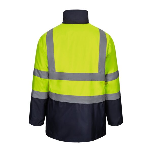 VL JUNO LARGE. Two-tone 4-in-1 parka (180g/m²), in polyester (100%) with PU coating
