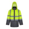 VL JUNO LARGE. Two-tone 4-in-1 parka (180g/m²), in polyester (100%) with PU coating