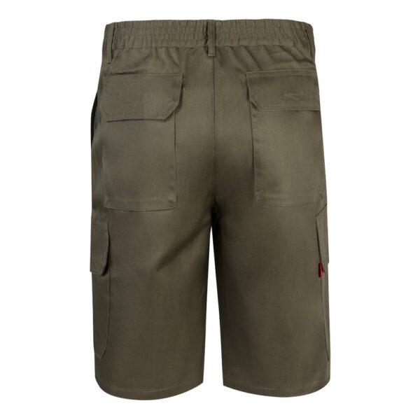 VL CHIONE. Bermuda shorts in multi-pocket twill (200g/m²), in cotton (35%) and polyester (65%)