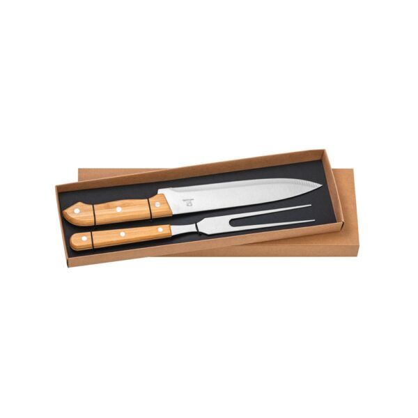 SALSA. Two-piece barbecue set