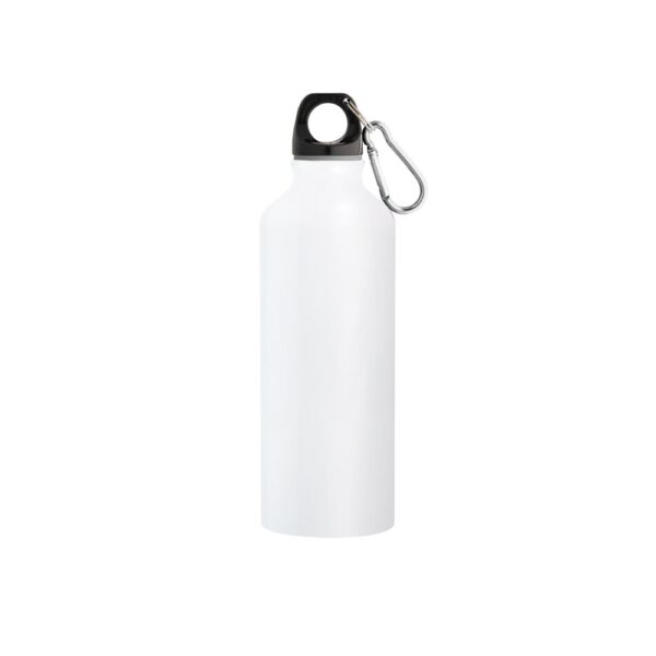 RE-LANDSCAPE M. Recycled aluminium (100% rAL) bottle with carabiner 530 mL