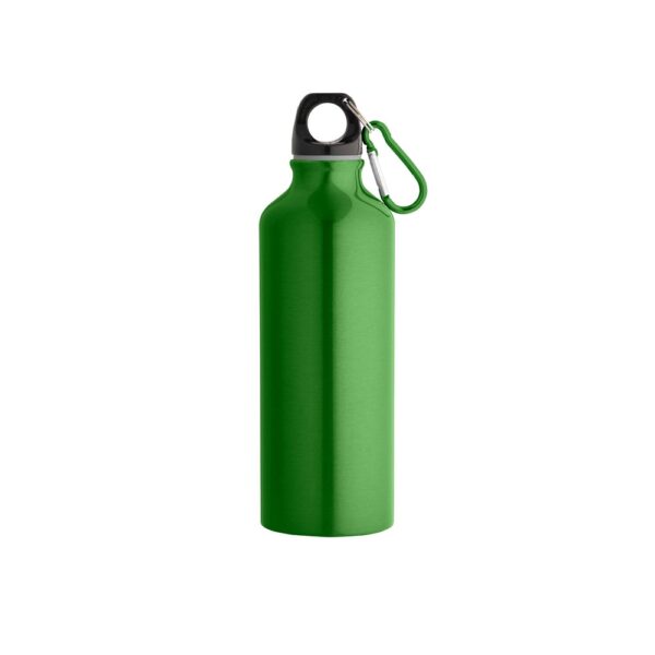 RE-LANDSCAPE M. Recycled aluminium (100% rAL) bottle with carabiner 530 mL
