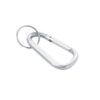 MATTHEW. Aluminium carabiner with keyring