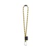 75089. SET Lanyard TUBE Long (Ø 7 mm) with D-shape carabiner 55 mm and safety lock Ø 7 mm