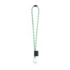 75089. SET Lanyard TUBE Long (Ø 7 mm) with D-shape carabiner 55 mm and safety lock Ø 7 mm