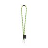 SET Lanyard TUBE Long (Ø 7 mm) with D-shape carabiner 55 mm and safety lock Ø 7 mm