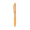 81013_128 KUMA. Bamboo ball pen with non-slip clip