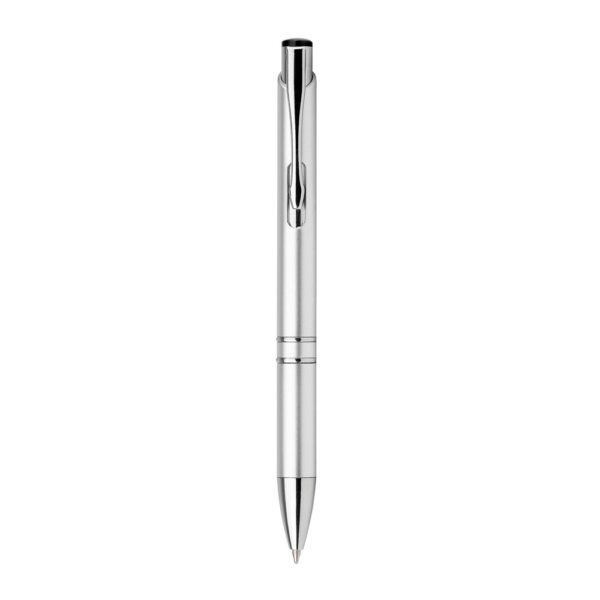 BETA PLASTIC. ABS ball pen with metal clip