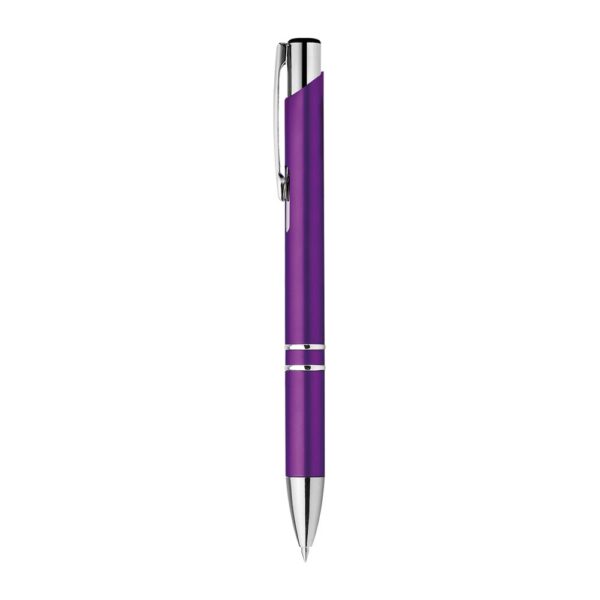 BETA PLASTIC. ABS ball pen with metal clip