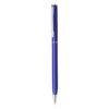 LESLEY METALLIC. Aluminium ball pen with clip and twist mechanism