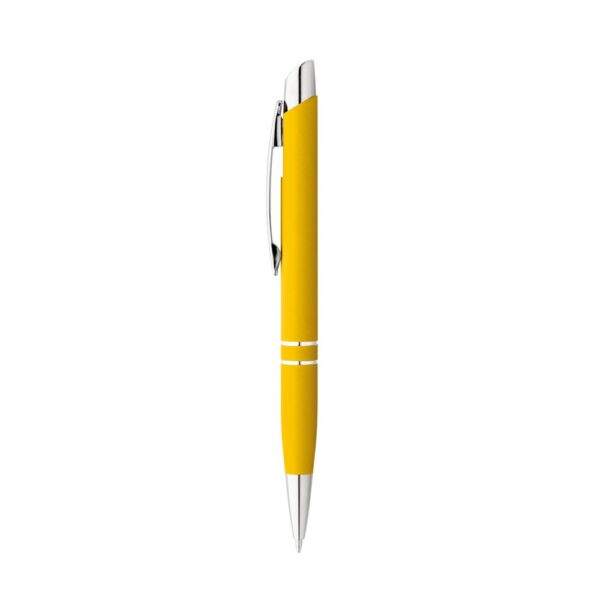 MARIETA SOFT. Aluminium ball pen with clip