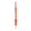 91247_128 SLIM. ABS ball pen with non-slip grip