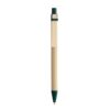 NAIROBI. Kraft paper ball pen with wooden clip