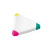 TRIAN. 3-colour triangle shaped PP highlighter