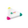 TRIAN. 3-colour triangle shaped PP highlighter