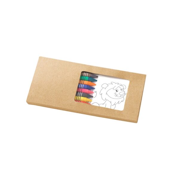 91755_160 JAGUAR. Colouring set supplied in a Kraft paper box