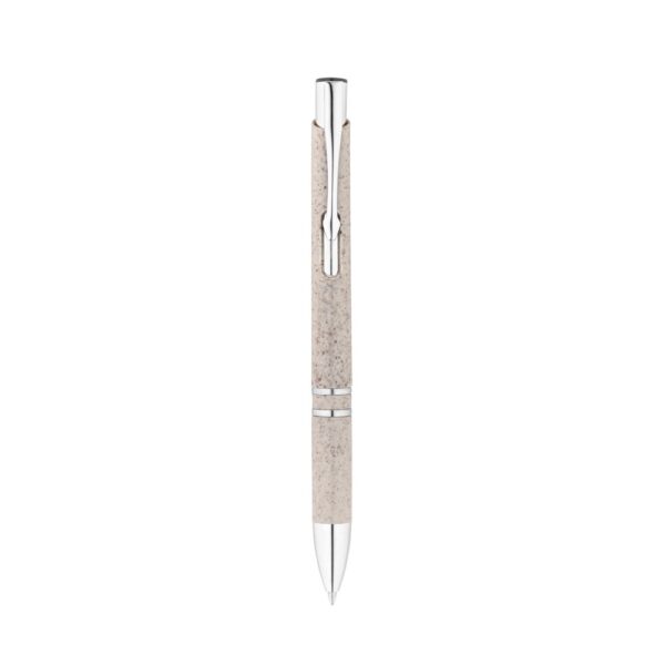 91771_150-a BETA WHEAT. Straw fibre and ABS ball pen with clip