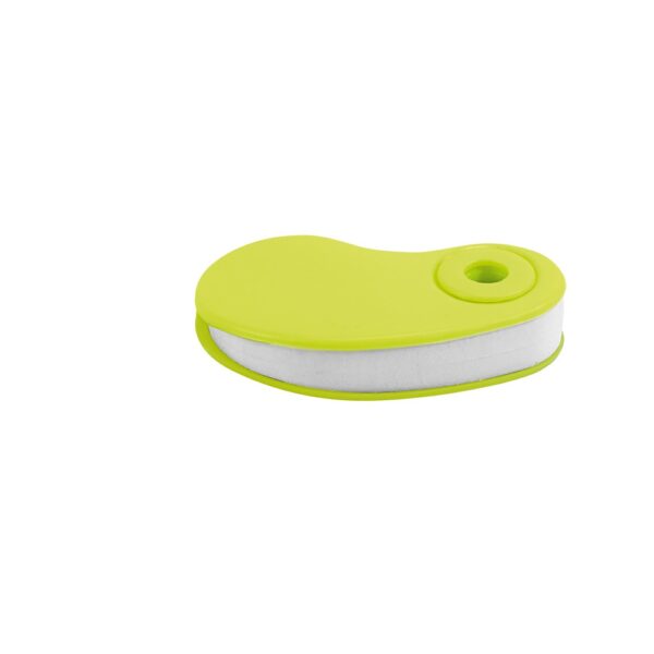 SIZA. White TPR eraser with PP protective cover