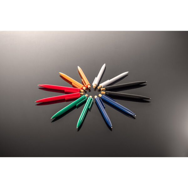 91945_amb ZARA. Recycled ABS (100% rABS) ballpoint pen with bamboo button