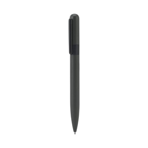 ELSIE ROUND. Metal ballpoint (60% recycled) with rounded design