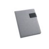 92066_123 PYNCHON. A5 folder in imitation linen and PU with lined pages