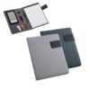 92066_set PYNCHON. A5 folder in imitation linen and PU with lined pages