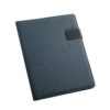 92067_104 RIORDAN. A4 folder in imitation linen and PU with lined pages