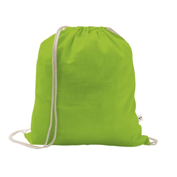 92083_119 ISTANBUL. Backpack made from recycled cotton (70%) and polyester (30% rPET) (150 g/m²)