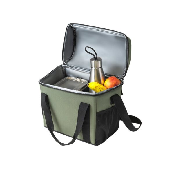 ROMA M. Padded cooler bag in recycled polyester 600D ripstop 11 L
