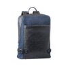 92189_134 DIVERGENT BACKPACK I. 15'6" Laptop backpack in denim and PU