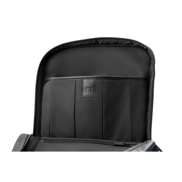 92189_134-f DIVERGENT BACKPACK I. 15'6" Laptop backpack in denim and PU