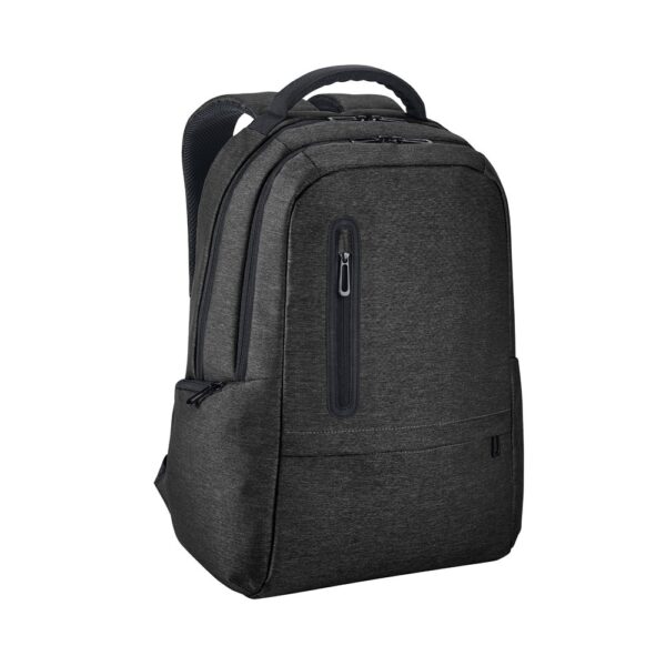 92195_103 RE-BOSTON. Water-resistant 2Tone recycled nylon laptop backpack with 210D compartment