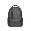 92195_133-a RE-BOSTON. Water-resistant 2Tone recycled nylon laptop backpack with 210D compartment