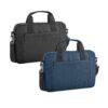 92289_set METZ. 15'6" Laptop briefcase in 600D polyester