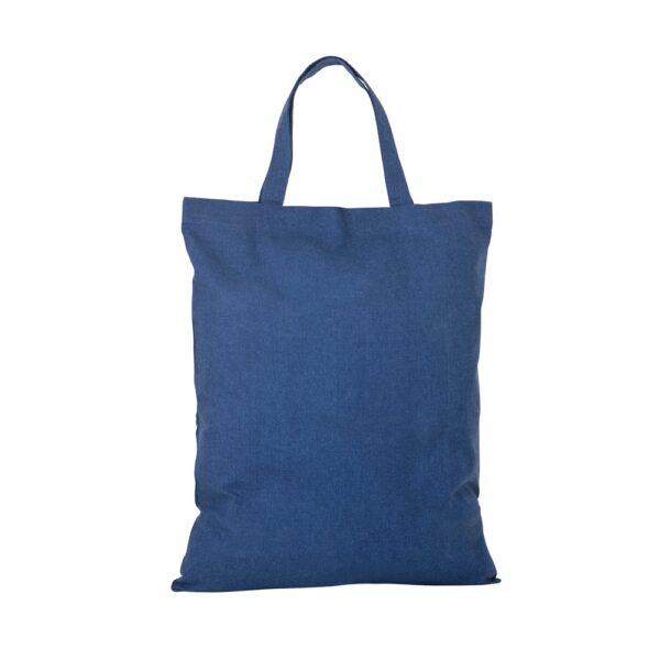 92328_104-c SIENA. Foldable bag in cotton (50%), recycled cotton (30%) and polyester (20% rPET) (140 g/m²)