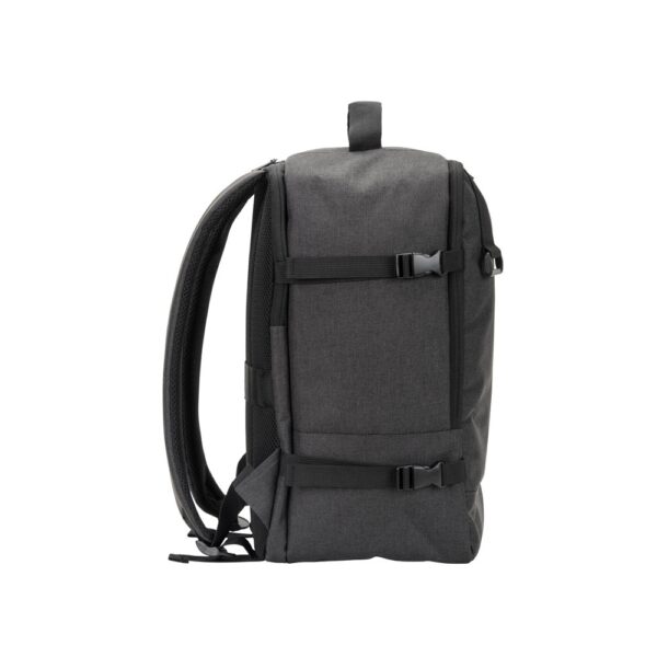 92361_133-c CIES. Backpack developed to fulfil the dimensions required by airlines in high-density 600D recycled polyester