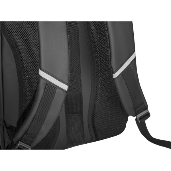 KAMPALA. Laptop backpack in 900D, high-density recycled polyester, with water-resistant coating and 210D recycled polyester lining 17'3"