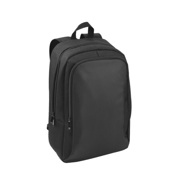 DRAMMEN. Laptop backpack in high-density 600D recycled polyester