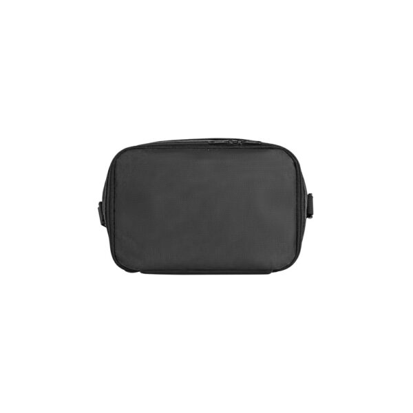 92380_103-c CANCUN. Thermal bag in 600D recycled polyester with adjustable webbing strap 7 L