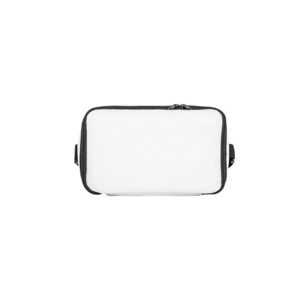 92380_106-c CANCUN. Thermal bag in 600D recycled polyester with adjustable webbing strap 7 L