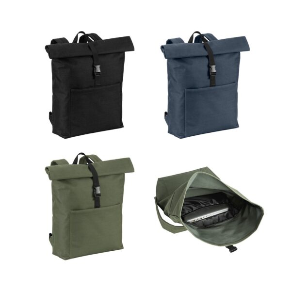 ATENAS. 17'3" Laptop backpack in 600D 17'3"