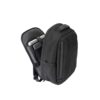 92393_103-f YANGON BPACK. Anti-theft backpack, in twill with water-repellent coating and high-density 600D recycled polyester, for 17'3" laptop