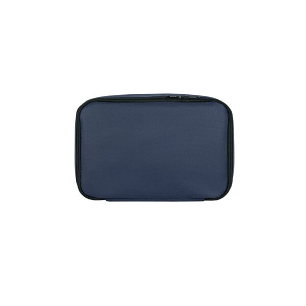 92395_104-c CANCUN LARGE. Thermal bag in 600D, recycled polyester, with adjustable webbing strap 14 L