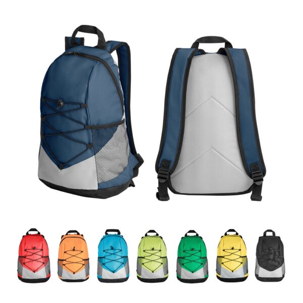 TURIM. 600D recycled polyester backpack