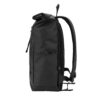 92571_103-d OSASCO BPACK. Roll top backpack with a zip system design that allows the top to be rolled up to fit the volume of the backpack, made from 600D recycled polyester