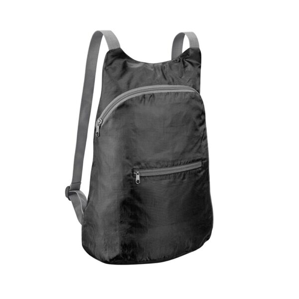 BARCELONA. 210D ripstop polyester foldable backpack