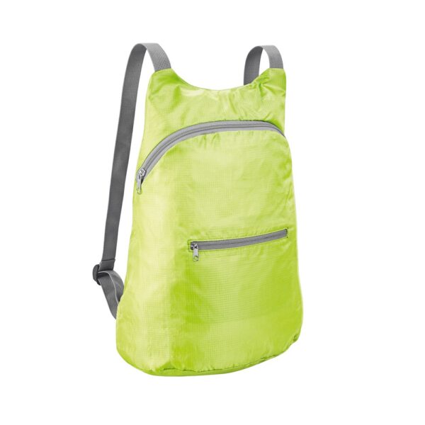BARCELONA. 210D ripstop polyester foldable backpack