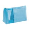 ANNIE. Microfibre and mesh cosmetic bag